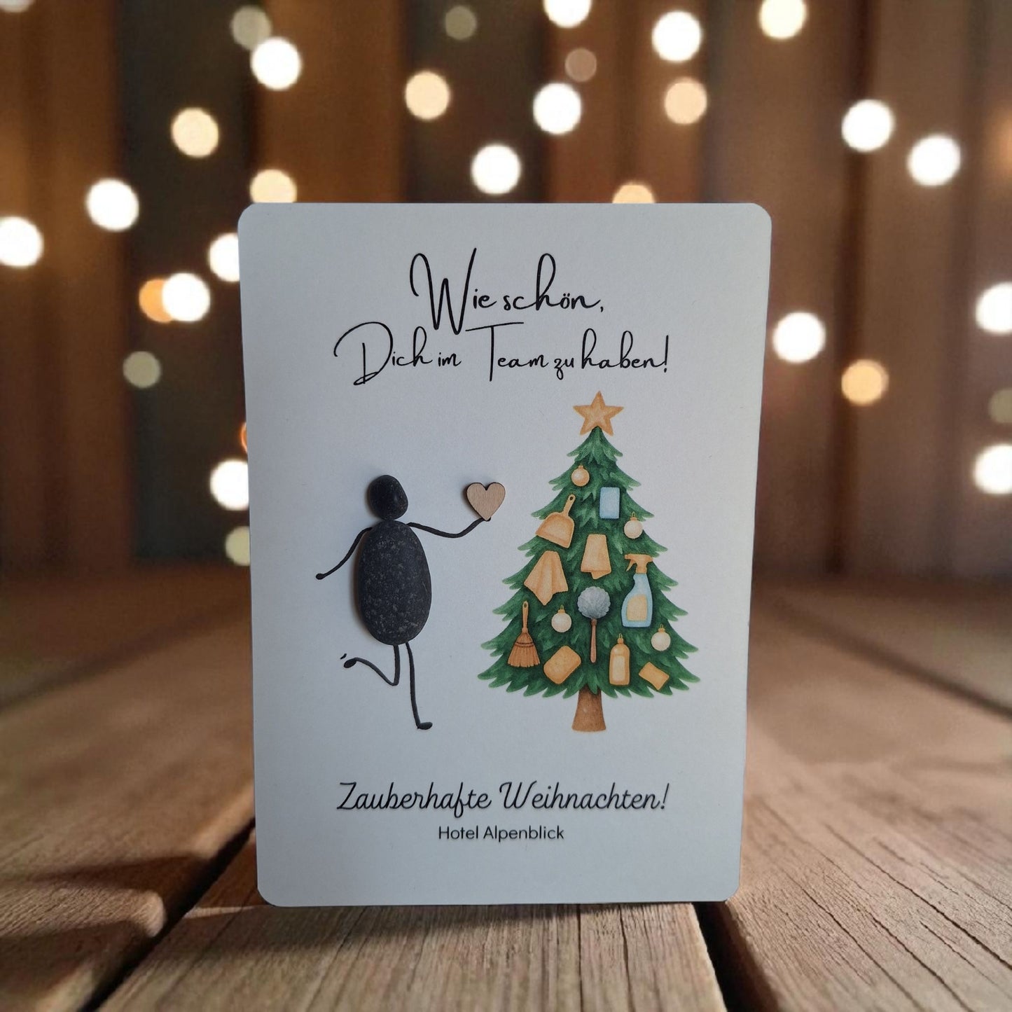 Weihnachtskarte / Geschenktüte / Geschenkbox für Hotel & Restaurant zur Auswahl