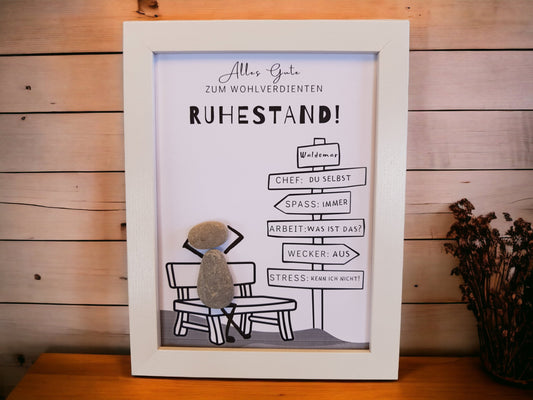 Geschenk zum Ruhestand