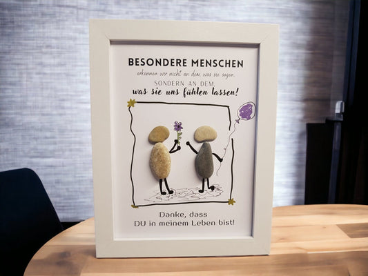 Besondere Menschen erkennen wir nicht an dem was sie sagen, sondern an dem was sie uns fühlen lassen. Danke, dass du in meinem Leben bist.