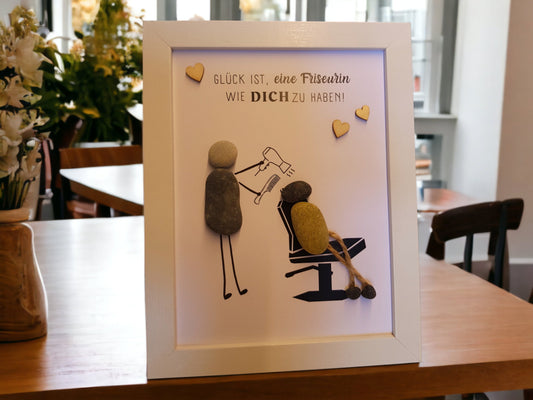 Glück ist eine Friseurin wie dich zu haben. Personalisiertes Geschenk