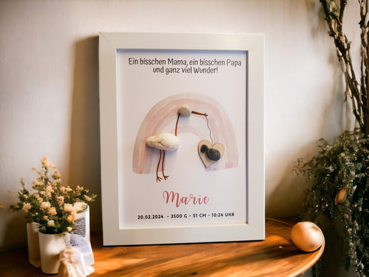 Steinbild zur Geburt